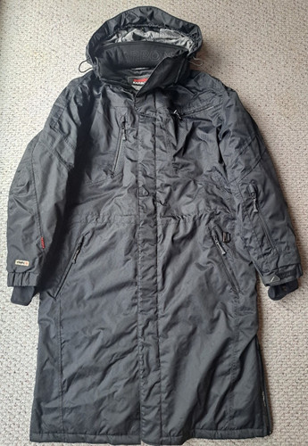 Cappotto unisex nero carbonio